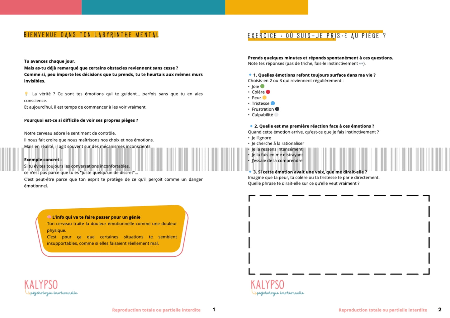 Livret - Identifier son propre labyrinthe